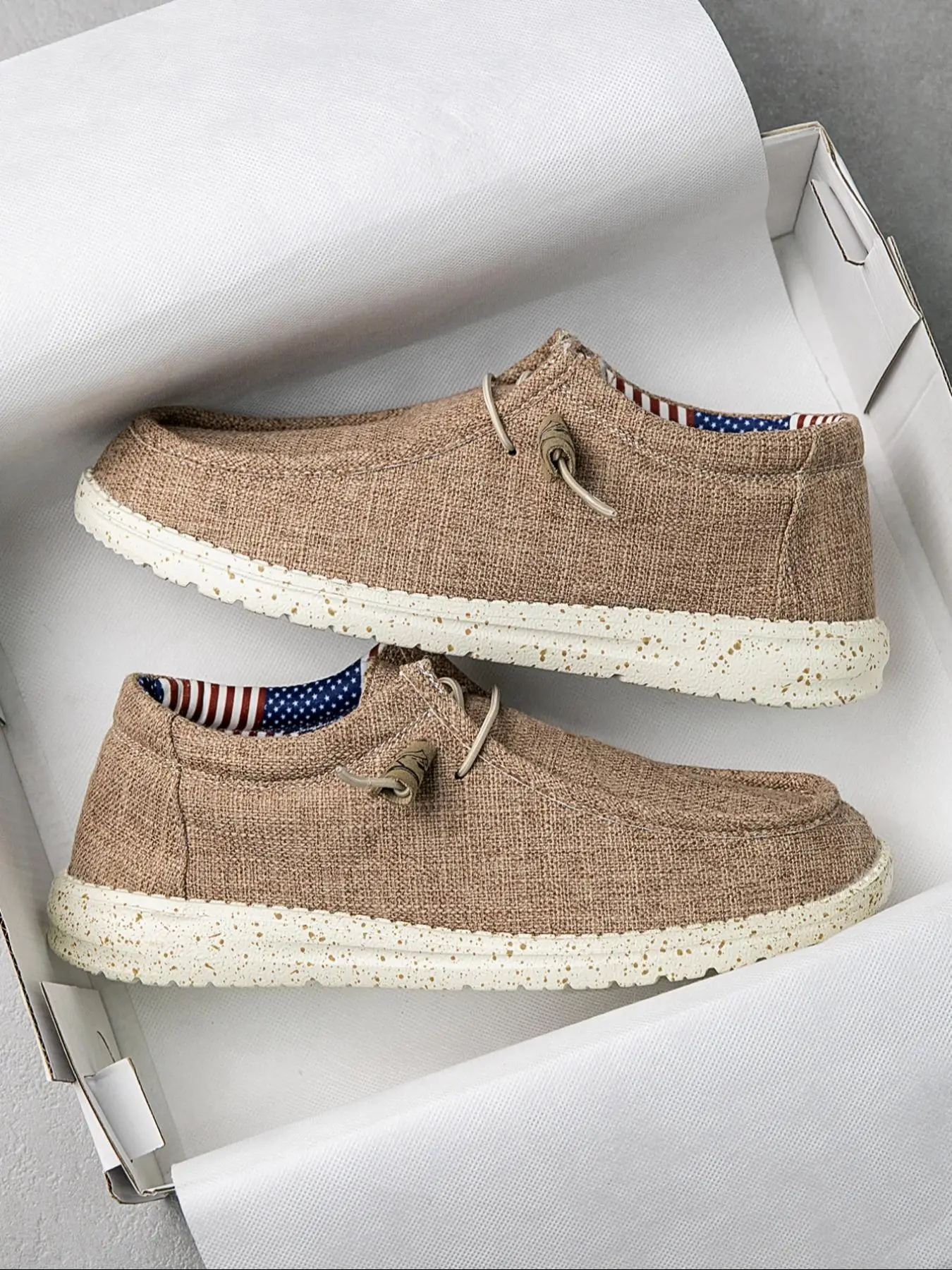 Men's Fashionable Lace Up Low Top Sneakers, Casual Comfortable Breathable Shoes for Outdoor, Male All-match Round Toe Shoes for Daily Wear