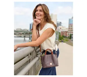 Dooney & Bourke Leather Mini Barlow Satchel