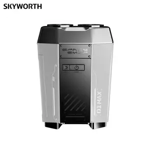 Skyworth XJ32 Dual Ring Shaver, with dual ring floating blade design, high-speed rotating blade, equipped with side wing nose hair trimmer, full body IPX7 waterproof, Long lasting battery life,suitable for short hard beards and delicate men