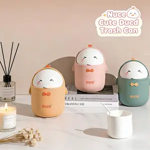 SICANDAENHK Fall in love with neat cute room decor!Compact pink mini countertop wastebasket with lid and 90 bonus trash bags, crafted from safe sturdy plastic, great for organizing tiny scraps in the kitchen, makeup vanitynd child’s b