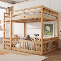 Natural + Solid Wood+MDF + Box Spring No