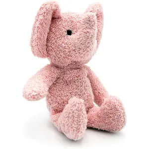 Thermal-Aid Zoo Mini - (Tiny The Elephant) - Mold-Resistant, Washable Hot & Cold Pack for Kids - Heating and Cooling Pad with Natural Corn Filling - Reusable Plush Toy