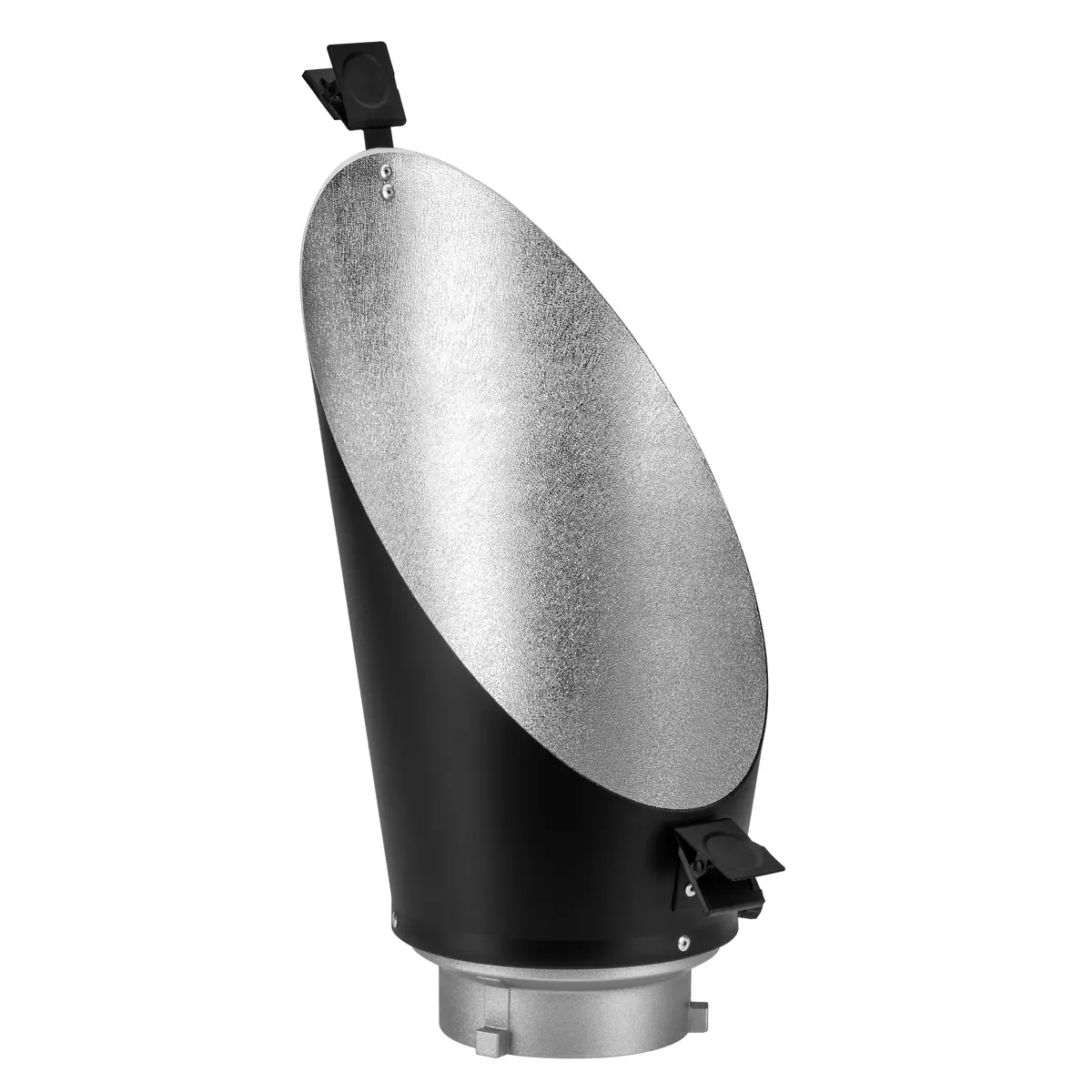 Glow Shiny Durable Flash Accessory Background Reflector for Bowens Mount Strobes, Lighting Accessories (Silver)