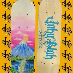 That Mountain 1of1 mini skateboard deck innovation