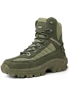 Men's Outdoor Hiking Boots, Tactical Combat Shoes, Camping Footwear, Training & Trekking Boots, Walking Shoes for Men, Safety Hiking Boots