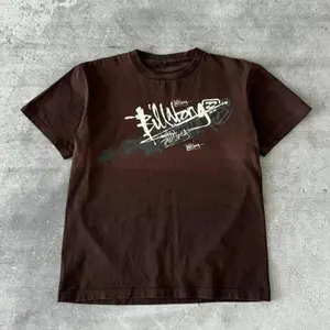 Billabong Vintage 2000s Y2K Streetwear T-Shirt Unisex Crewneck with Surf Brown Graphic Logo