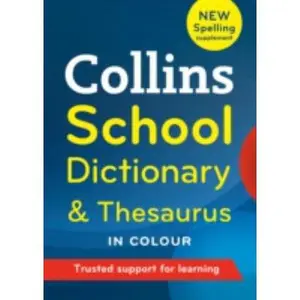 USED-Collins School -- Collins School Dictionary & Thesaurus by Collins Dictionaries (Paperback)