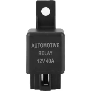 Relay 12 Volt,Foocle Fls821 Relay,30 Amp Relay 12V 4 Pin,4 Pin Relay 12V 10A,Heavy Duty Enclosed Fan Relay,ABS Replacement Heavy Duty Switching Fan Relay 12V 40A 12v Fan Relay fls821 Relay
