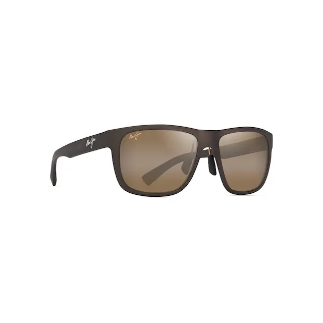 Maui Jim Puakea Sunglasses H670-01 Matte Brown Frame HCL Bronze Lenses