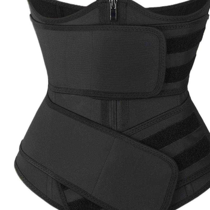 Waist Trainer for Women Latex Underbust JSculpt Double Training Belt Workout Sport Girdle