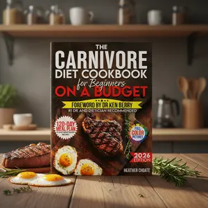 Carnivore Diet Cookbook for Beginners 2026 | Budget-Friendly High Protein Recipes, Easy Meal Plan & Meat-Based Cooking Guide