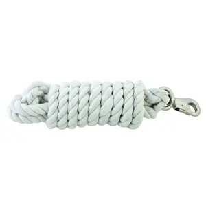 Jeffers Colorful Cotton Horse Lead Ropes with Nickel-Plated Bull Snap, 10' L