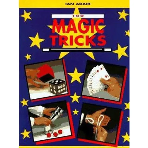 USED Book - 100 Magic Tricks by Ian Adair (Hardcover) - english