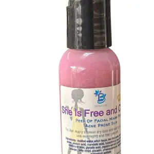 Diva Stuff She's Free and Clear, Nightly Facial Wrap Peel Off Mask For Acne Prone Skin