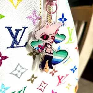 Hazbin Helluva 2.5 in Funny and Cute Double Sided Keychains with Colorful Design and Character Illustration
