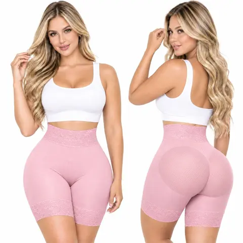 Short Alto transparente control shapewear