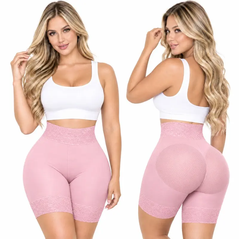 Short Alto transparente control shapewear