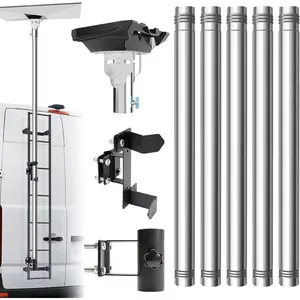 Starlink Gen 3 Pole Mount Kit - Adjustable Design for Easy Installation & Optimal Signal Reception - High Load Capacity, Portable &  for RV Ladder
