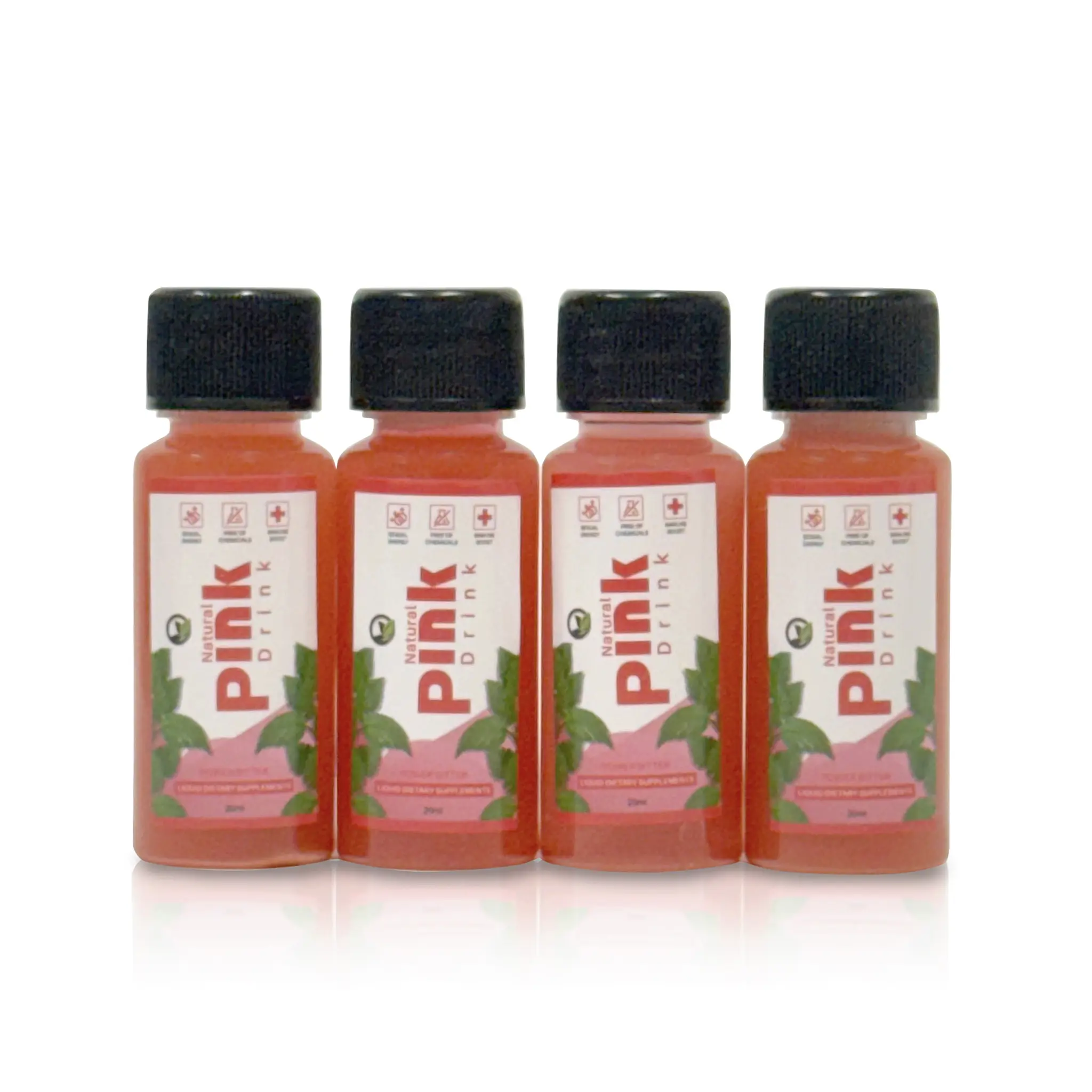 Pink Drink 4pcs each 20ml Mens Herbal Energy Supplement Pink Drink 4pcs each 20ml Mens Herbal Energy Supplement