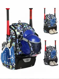 2024 New Style Dry & Wet Separation Pocket Baseball Backpack, Large Capacity Sports Backpack with Shoe Compartment, Multi-functional Sports Bag, Backpack for Men