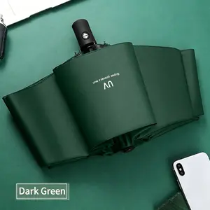 UV Rain Umbrella Foldable Sunshade, High-End All-Weather Umbrella, UV Protection for Men and Women, Portable and Durable Design