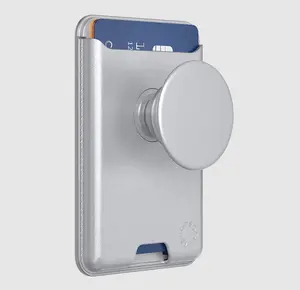 popsockets Silver Softgoods MagSafe PopWallet+