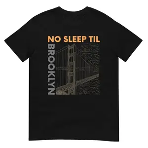 No Sleep Funny Brooklyn Bridge New York Shirt