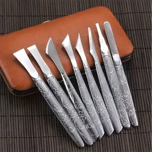 Professional Pedicure Tool Set, Stainless Steel Toe Clipper, Nail Clippers, Foot Exfoliator, Dead Skin Remover, Nail Care Kit, Cuticle Exfoliator, Basic Nail Tools, Cuticle Pusher