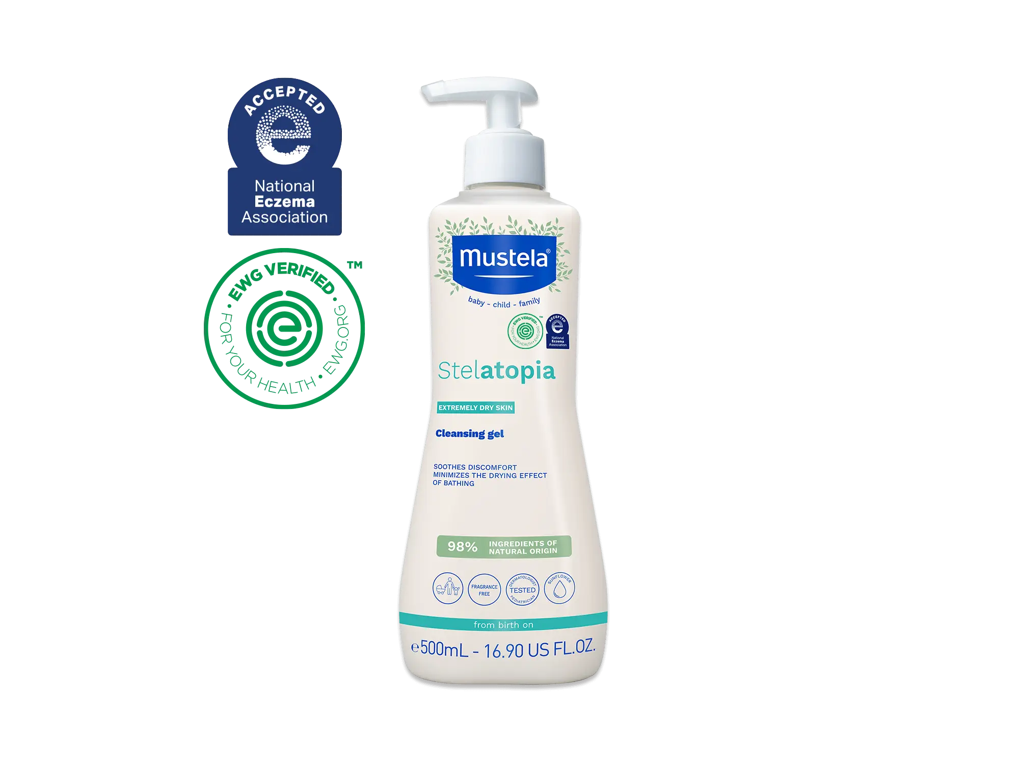 Stelatopia cleansing gel pump