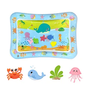 Baby Water Play Activity Mat Toy, Inflatable Baby Pool Pad, Leak-Proof Design, Perfect for Tummy Time, Swimming Pool Toy, Waterproof Soft Mat
