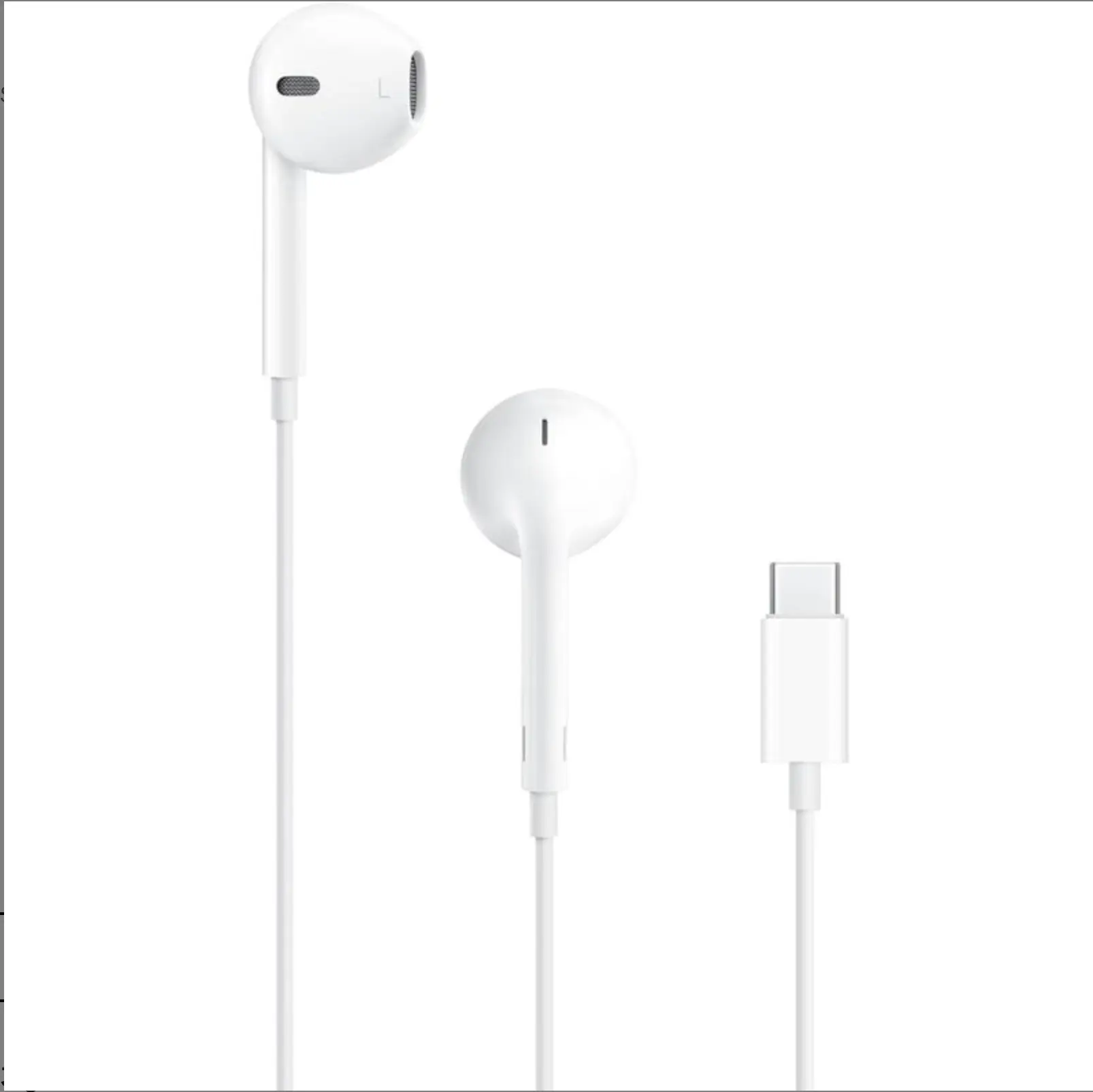 for apple EarPods Headphones with USB-C Plug, Wired Ear Buds with Built-in Remote to Control Music, Phone Calls, and Volume Headset Audio Cord