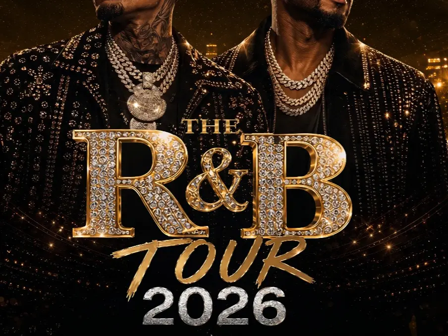 THE R&B TOUR 2026 Concert Flag Tapestry
