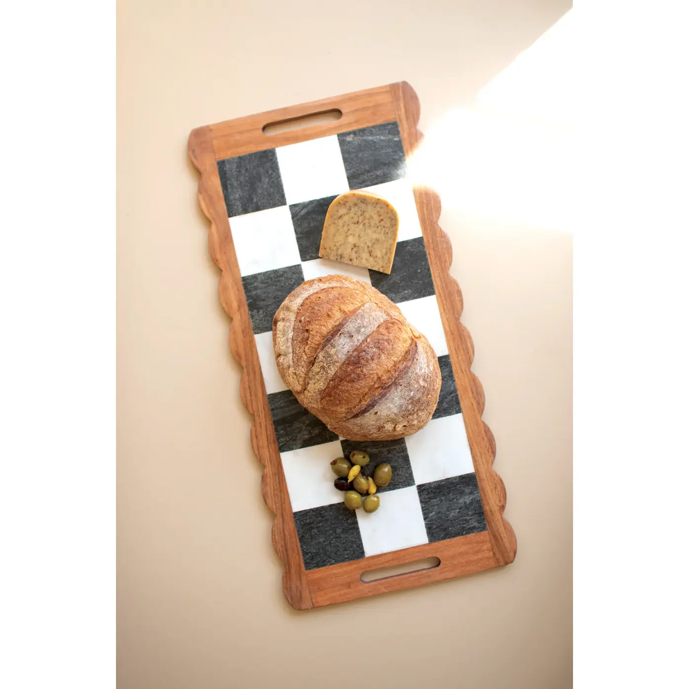 Checkered Serving Board