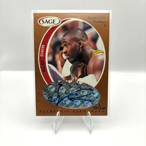 Ricky Davis #A10 NBA Card | 1998 Sage Autographed Rookie #/600 | Rare 90s Draft Prospect Collectible