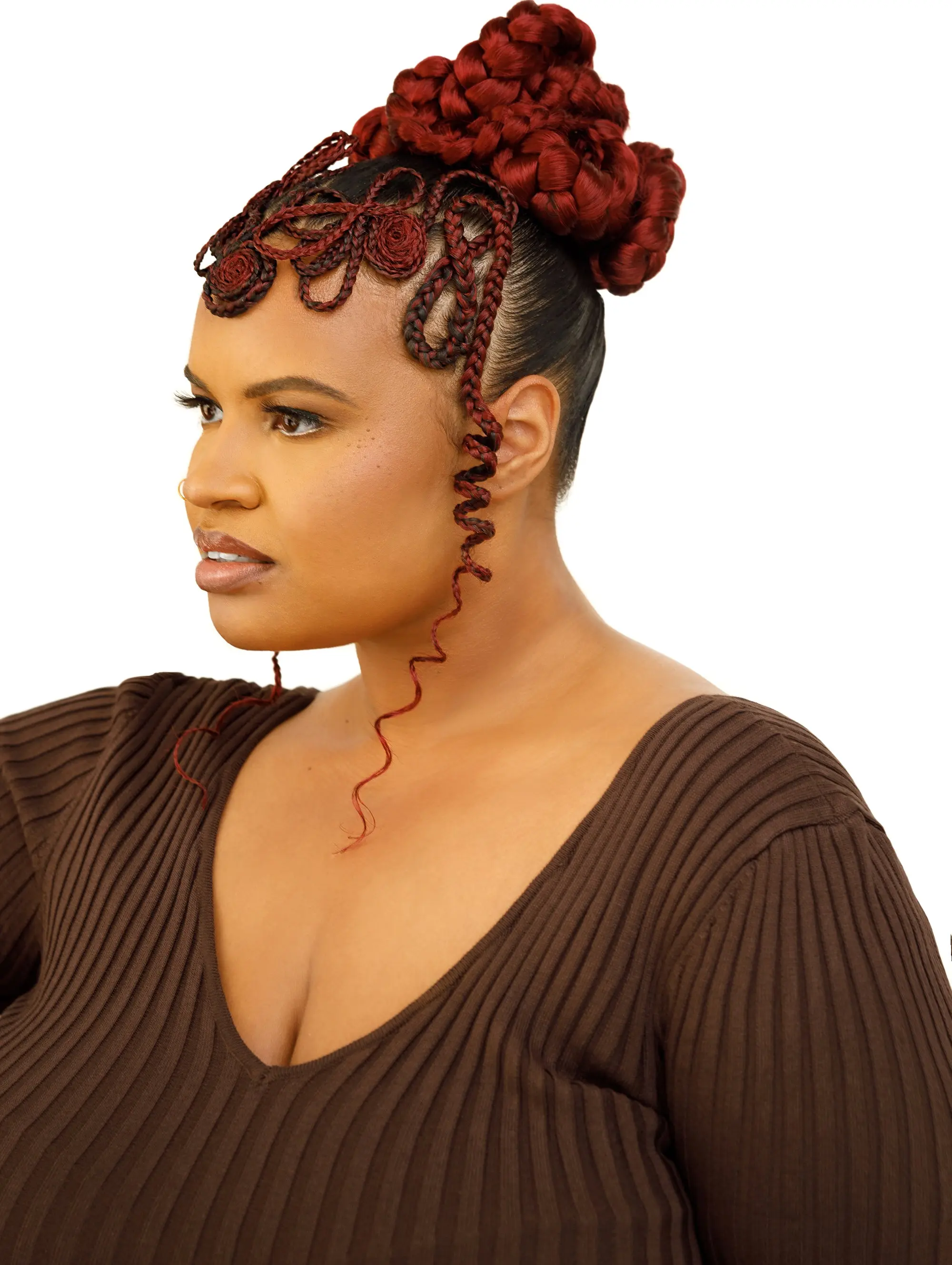 Merlot (Burgundy) | Non-Toxic Synthetic Braiding Hair