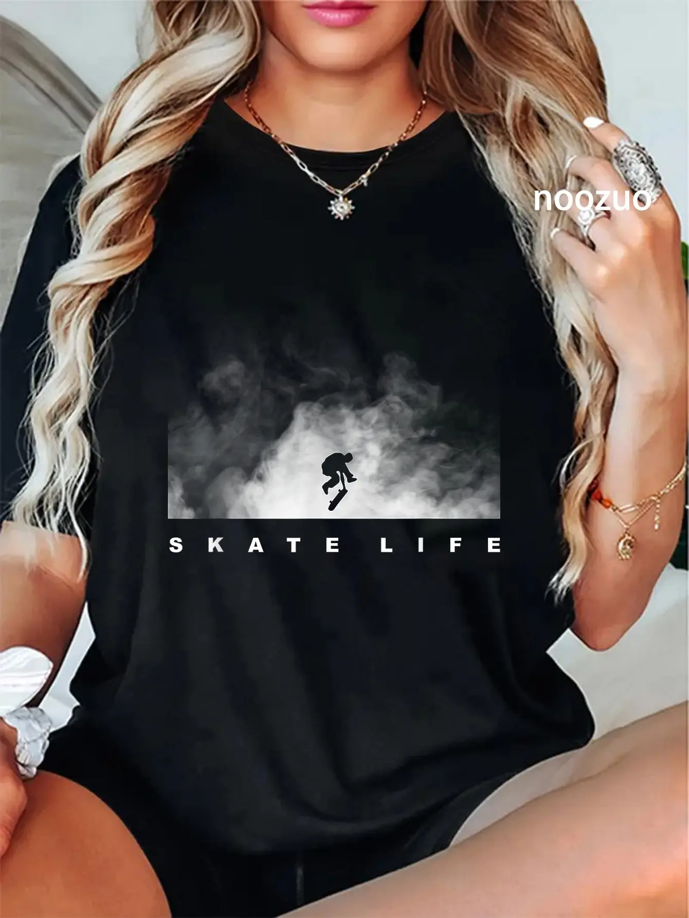 100% Cotton Skateboarding Skateboard Apparel - Skateboarder Skateboard T-Shirt