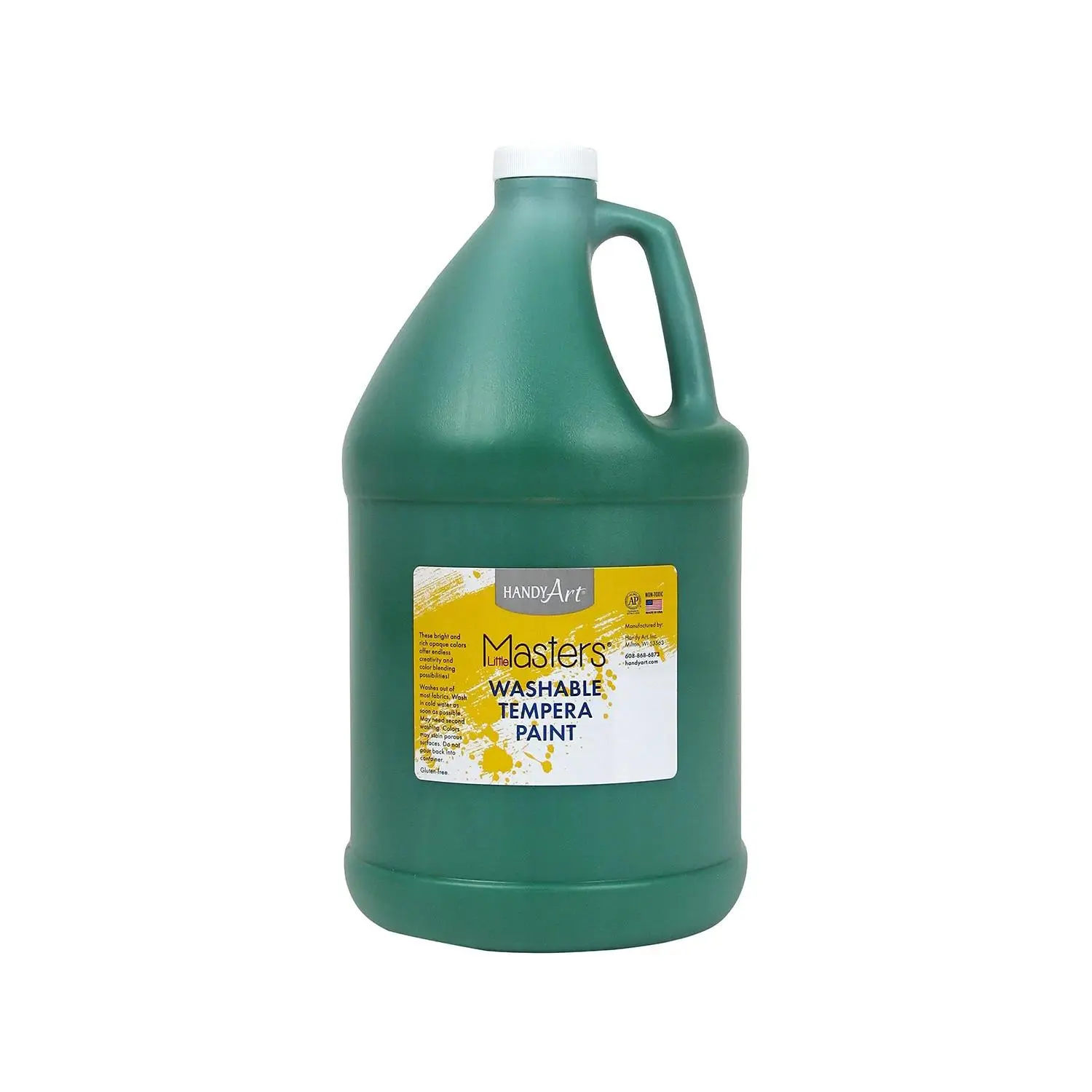 Gallon Washable Green Tempera Paint