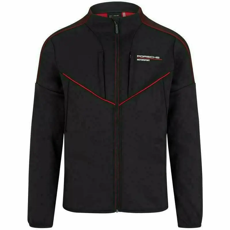 Porsche Motorsport Men's Fanwear Black Softshell Jacket