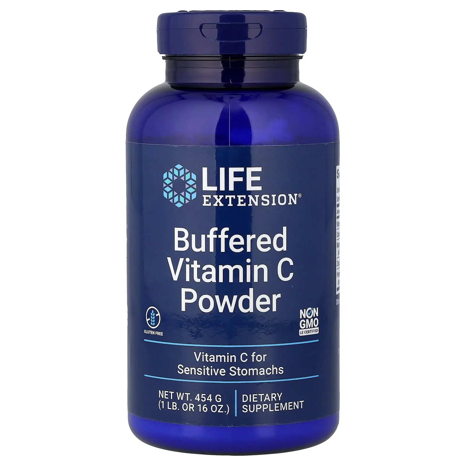 Life Extension Buffered Vitamin C Powder, 16 oz (454 g)