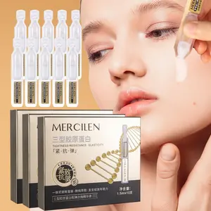 Mercilen Collagen Essence Liquid, Collagen Peptides Serum, Hydrating and Firming, Moisturizing, Reduces Fine Lines, Improves Rough Skin, Facial Care Serum, Multiple Sizes Available, Hydrate