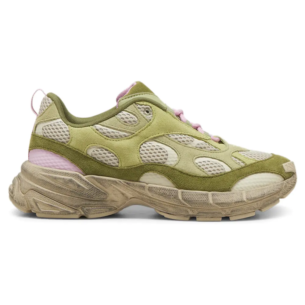 PUMA Mens X Kidsuper Velophasis Nu Lace Up Sneakers Shoes Casual - Green