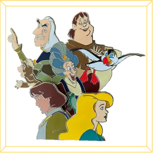 Cast of Characters Limited Edition Pin