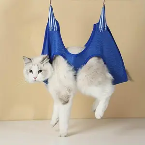 Pet grooming hammock cat dog hammock pet nail trimming small and medium cat dog grooming hammock, cat grooming bag, suitable for bathing and trimming nails