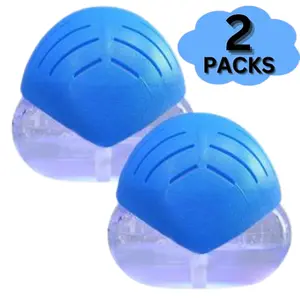 2 Packs Air Purifiers with LED Lights for Bedroom, Humidifier Room Appliances, Water Filter Air Purifier for Home, Aroma Diffuser with LED Light