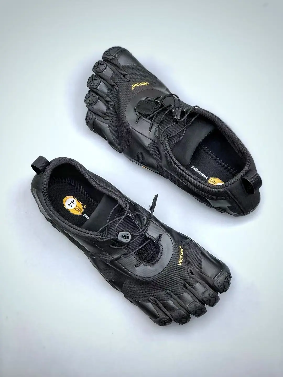 Vibram FiveFingers All Terrain Barefoot Five Toe Shoes for Men Women, Versatile Minimalist Multi-Use Sneakers with Adjustable Wide Toe Box, All-Grip Zero Drop Multi-Surface Sole, Fit for Yoga, Beach Activities, Camping and All-Day Outdoor Adventures.
