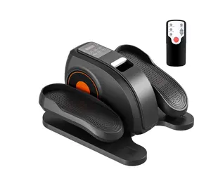 Under-Desk Mini Elliptical Machine - Quiet Pedal Exerciser with Adjustable Speed, LED Display