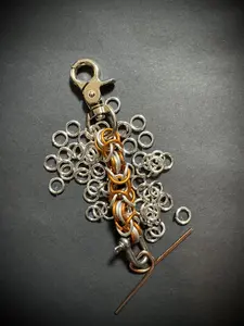 BCWG-TORQUE Weave 4-Roll Electrical Tape Holder with High-Quality Anodized Aluminum Rings & Trigger Snap Attachment for Belt Loops or Tool Bags Secure Easy-to-Use