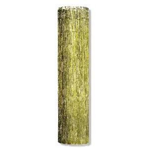 8 Ft. Metallic Gold Fringe Hanging Column Decoration