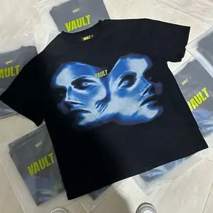 VAULT - Its A Blur Oversized Boxy Heavyweight Shirt