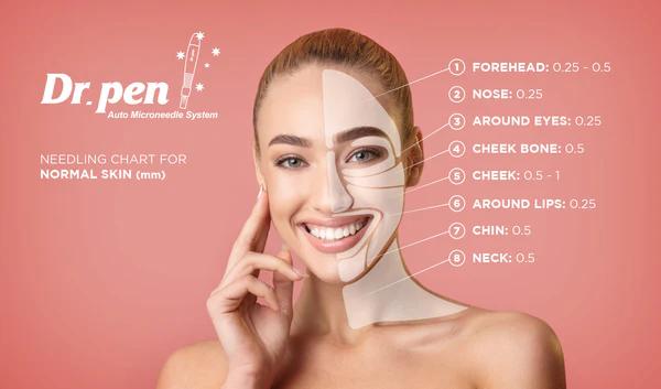 Dr.pen M8S Rechargeable Pen Nano Microcrystal Skin Rejuvenation Device for Home Use with Advanced LED Display